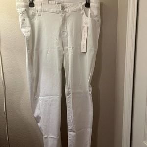 NWT Celebrity Pink Jaden Skinny white jeans, size 18